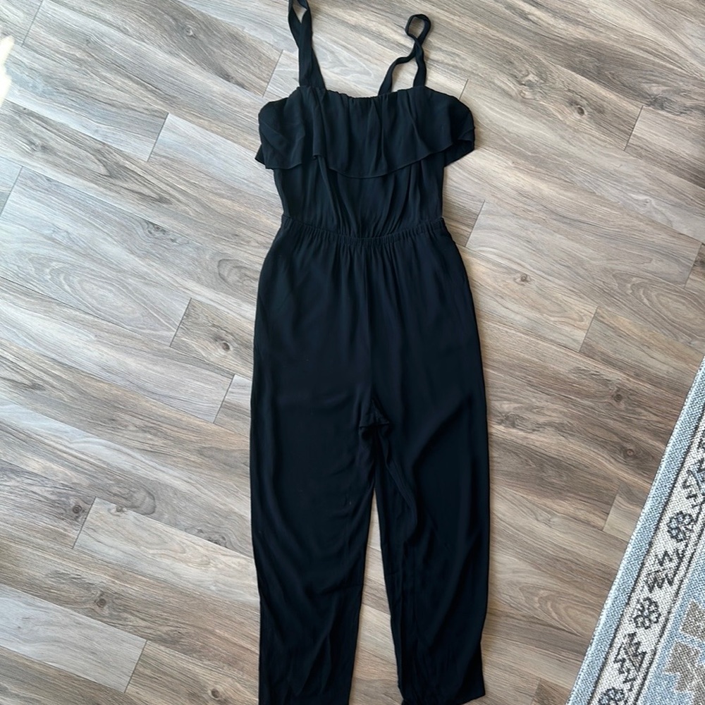 Madewell Apron Ruffle Jumpsuit - Picture 6 of 7